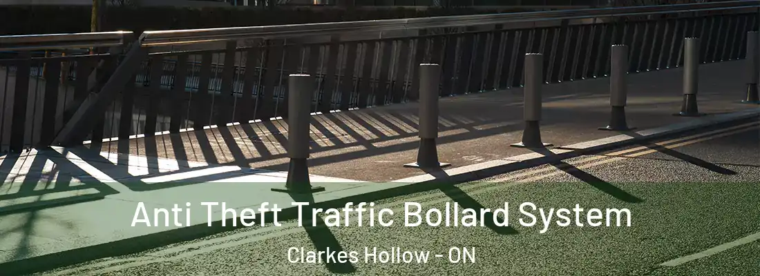  Anti Theft Traffic Bollard System Clarkes Hollow - ON