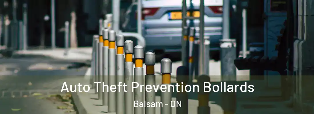  Auto Theft Prevention Bollards Balsam - ON