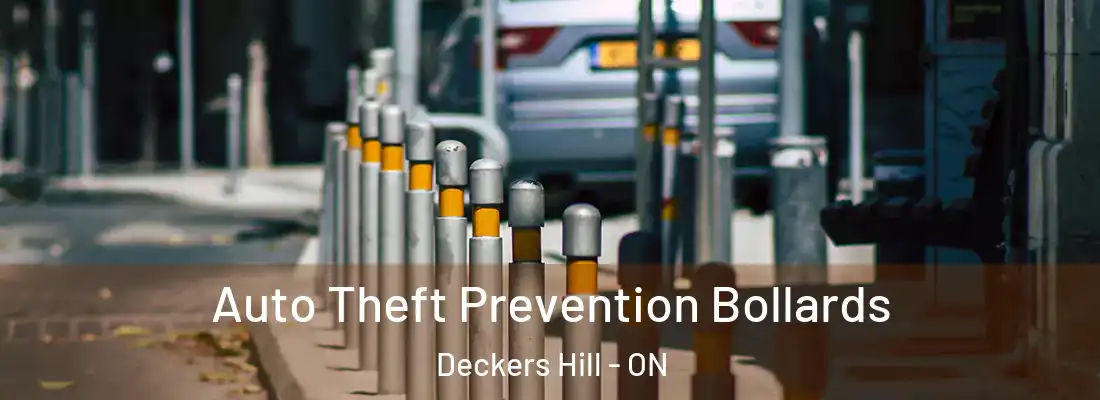 Auto Theft Prevention Bollards Deckers Hill - ON