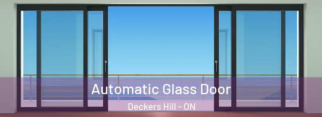  Automatic Glass Door Deckers Hill - ON