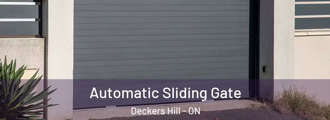  Automatic Sliding Gate Deckers Hill - ON