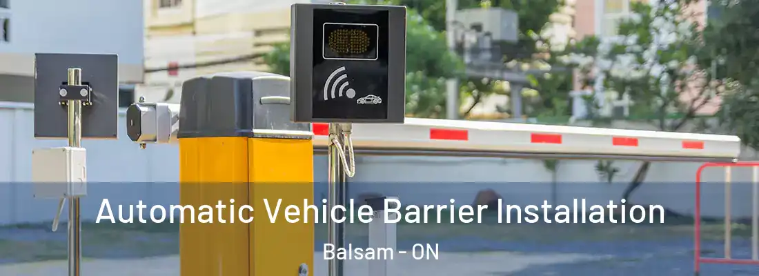  Automatic Vehicle Barrier Installation Balsam - ON