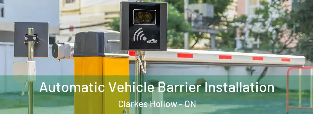  Automatic Vehicle Barrier Installation Clarkes Hollow - ON