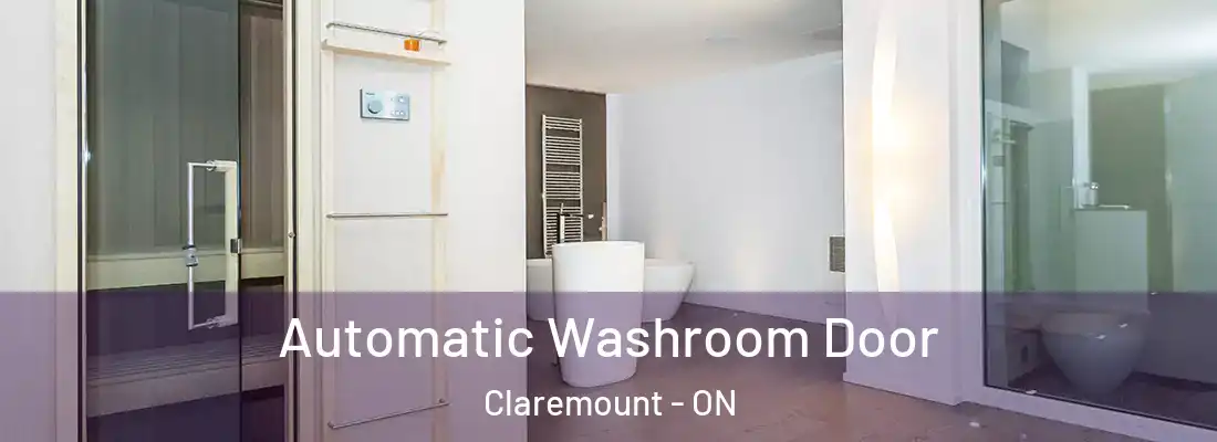  Automatic Washroom Door Claremount - ON