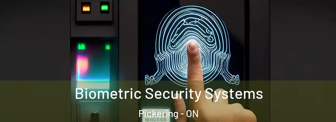 Biometric Security Systems Pickering - ON