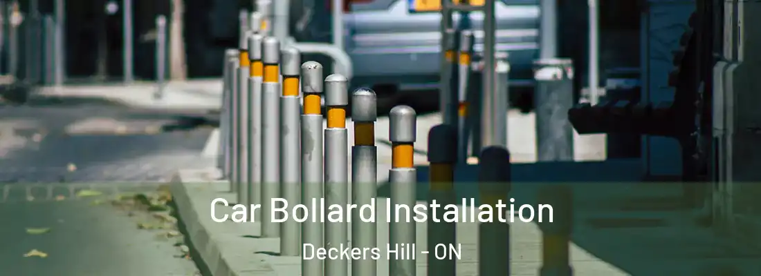  Car Bollard Installation Deckers Hill - ON