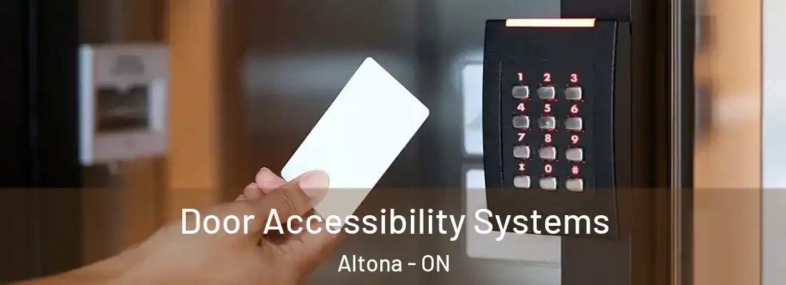  Door Accessibility Systems Altona - ON