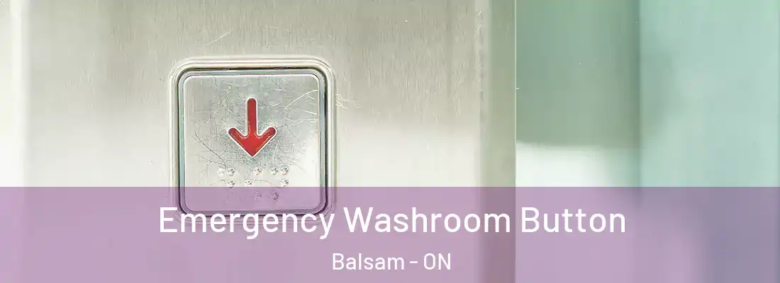  Emergency Washroom Button Balsam - ON