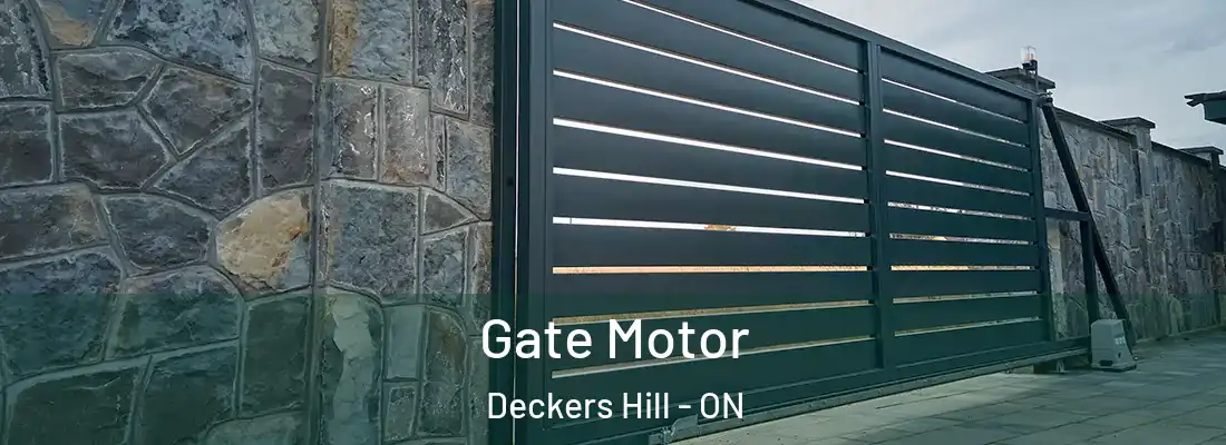  Gate Motor Deckers Hill - ON
