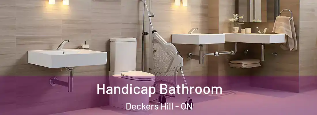  Handicap Bathroom Deckers Hill - ON