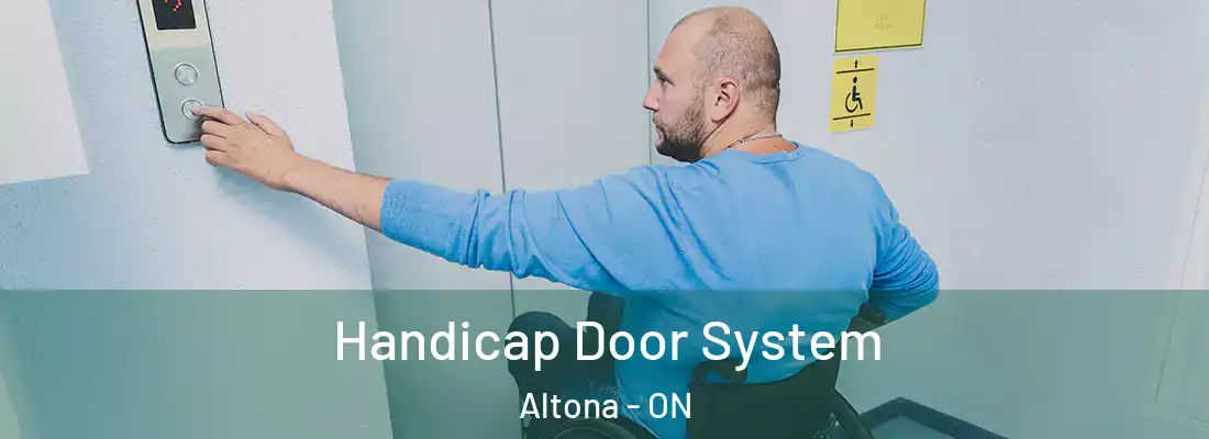  Handicap Door System Altona - ON