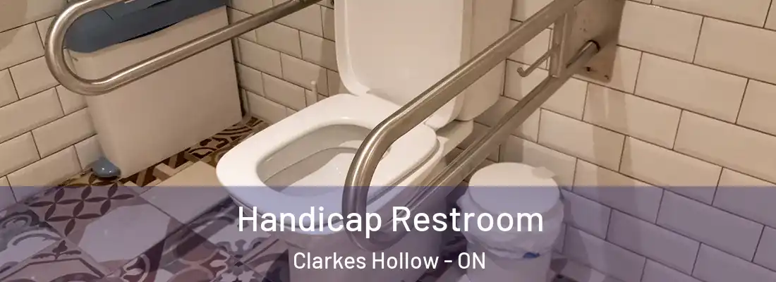  Handicap Restroom Clarkes Hollow - ON