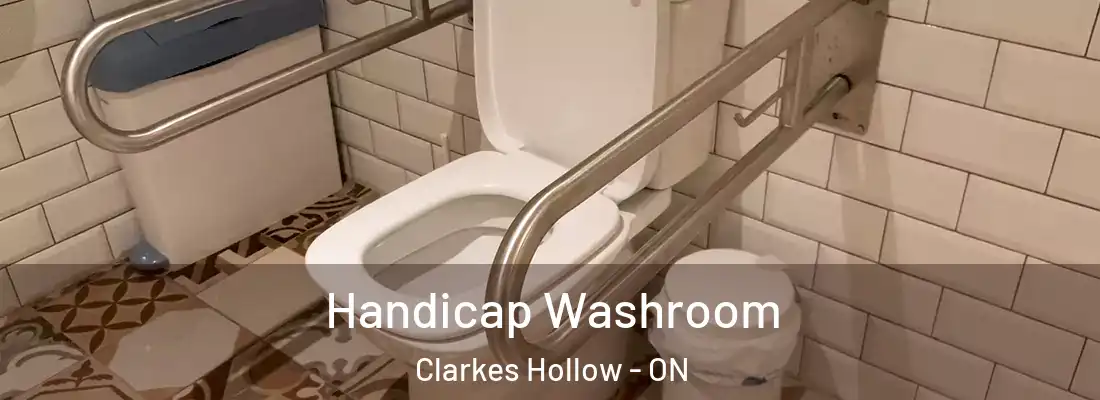  Handicap Washroom Clarkes Hollow - ON