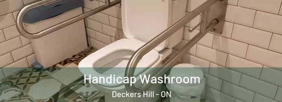  Handicap Washroom Deckers Hill - ON