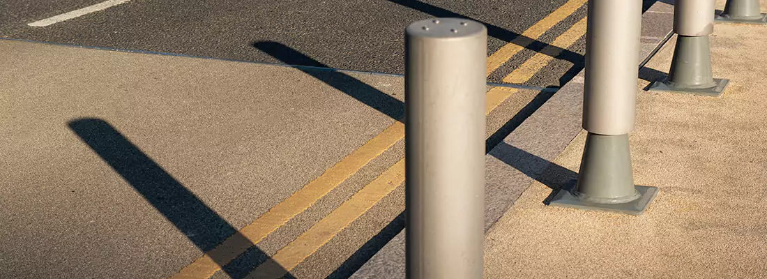 Custom Retractable Barrier Column Installations in Pickering, ON