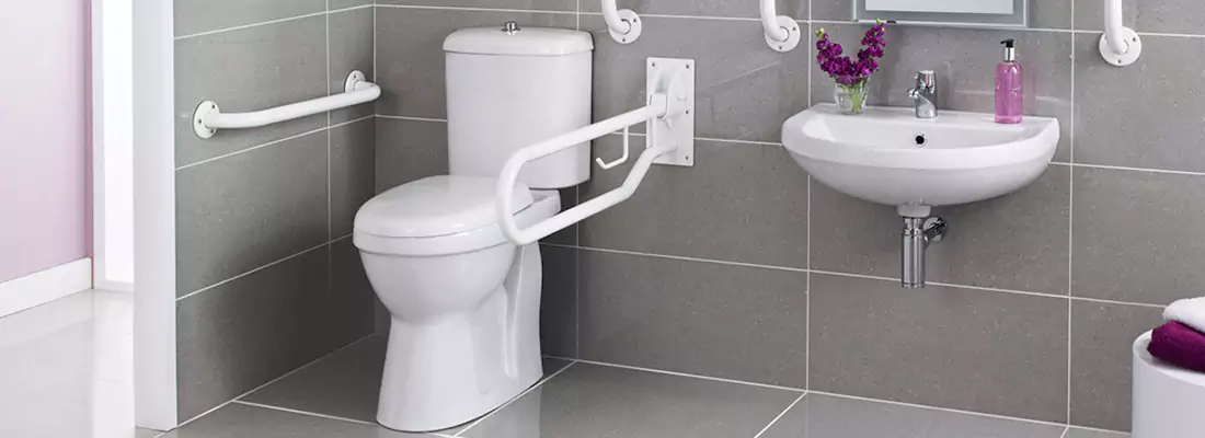 Modern Handicap Bathroom Solutions with Safety Features in Pickering, ON
