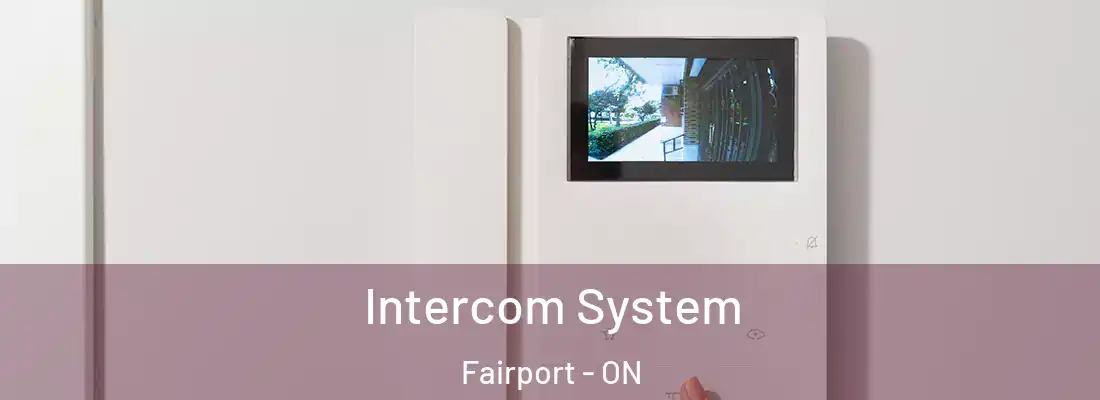  Intercom System Fairport - ON