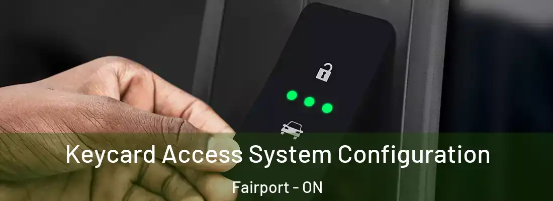  Keycard Access System Configuration Fairport - ON