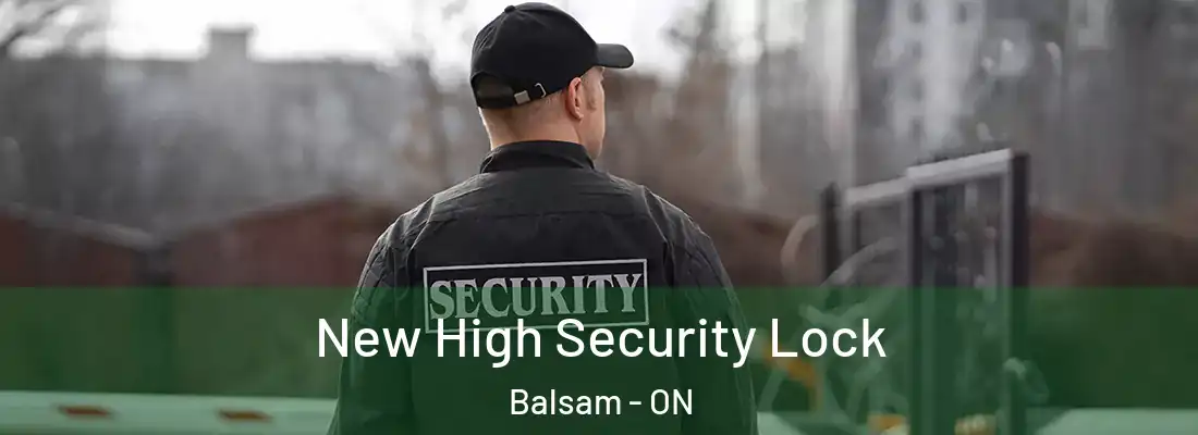  New High Security Lock Balsam - ON