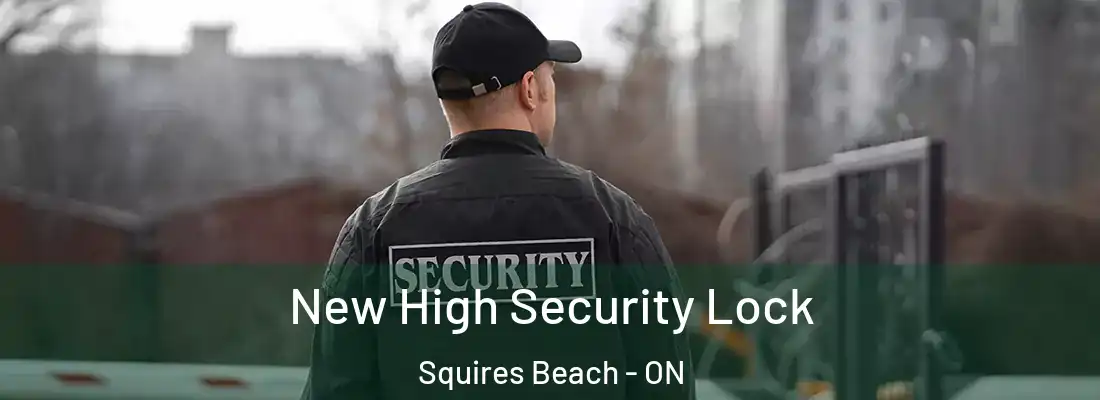  New High Security Lock Squires Beach - ON