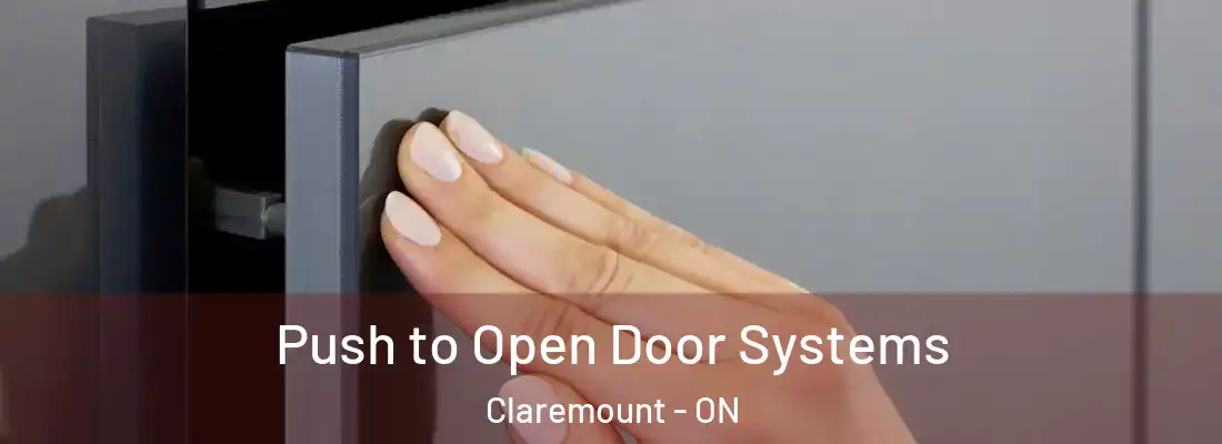  Push to Open Door Systems Claremount - ON