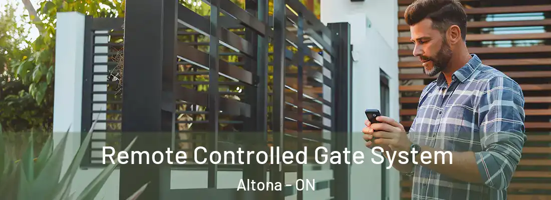  Remote Controlled Gate System Altona - ON