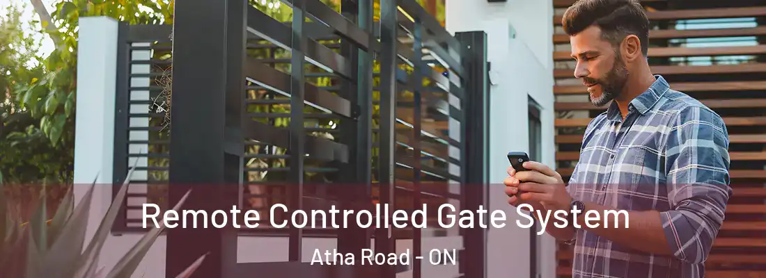  Remote Controlled Gate System Atha Road - ON
