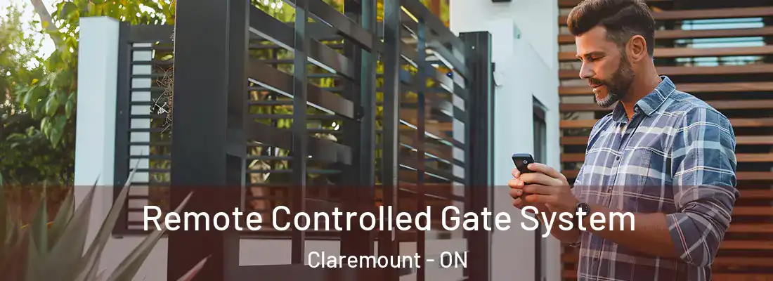  Remote Controlled Gate System Claremount - ON