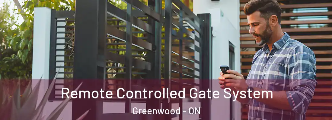  Remote Controlled Gate System Greenwood - ON