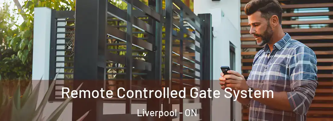 Remote Controlled Gate System Liverpool - ON