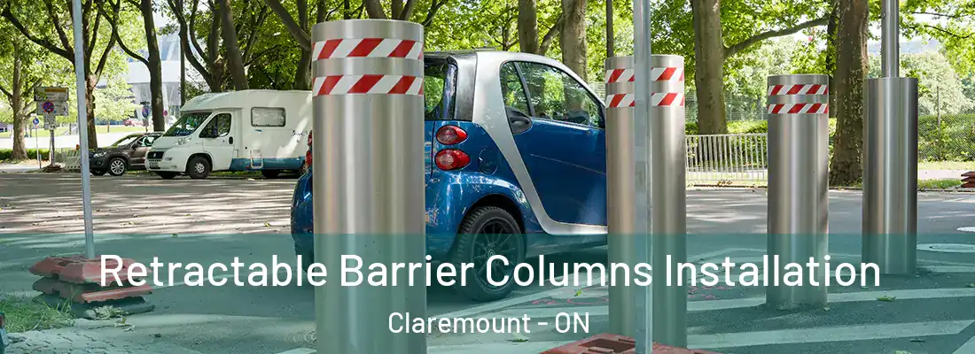  Retractable Barrier Columns Installation Claremount - ON