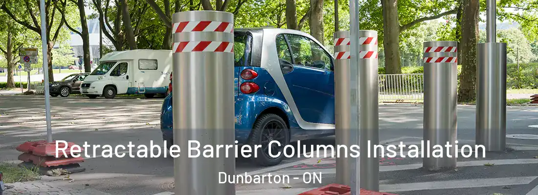 Retractable Barrier Columns Installation Dunbarton - ON