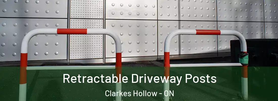  Retractable Driveway Posts Clarkes Hollow - ON