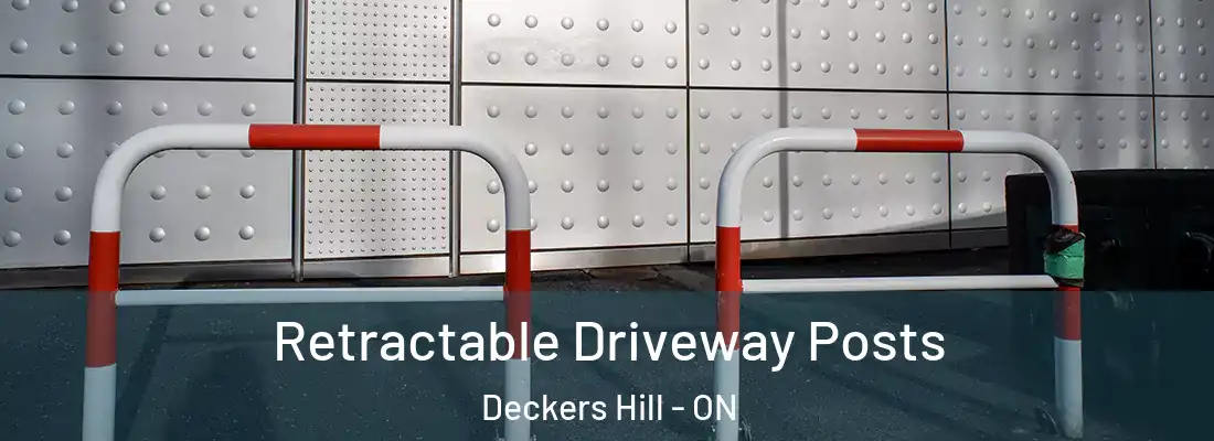  Retractable Driveway Posts Deckers Hill - ON