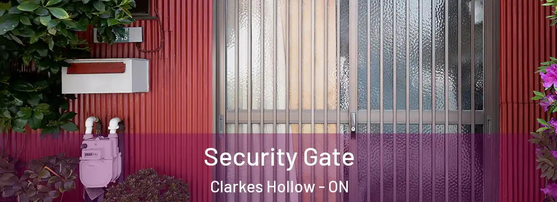  Security Gate Clarkes Hollow - ON