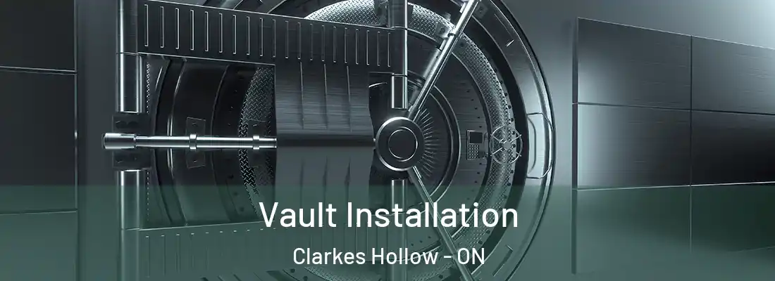  Vault Installation Clarkes Hollow - ON