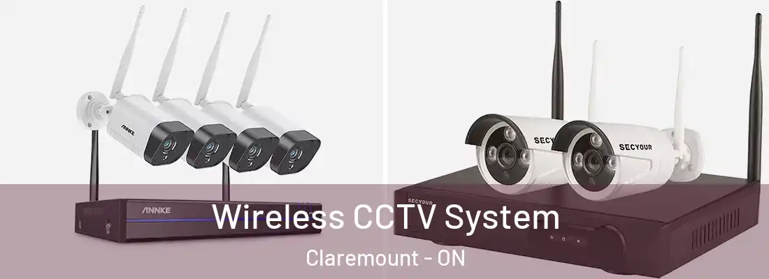  Wireless CCTV System Claremount - ON